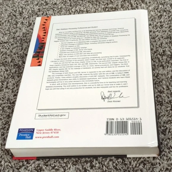Database Processing Textbook 9th Edition - Picture 2 of 5